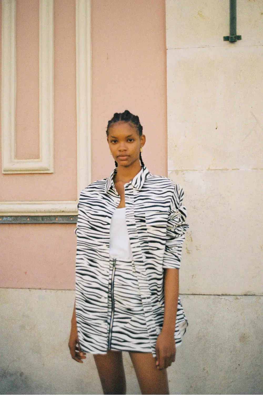 BLANCA Womens Quinn Jacket - Zebra