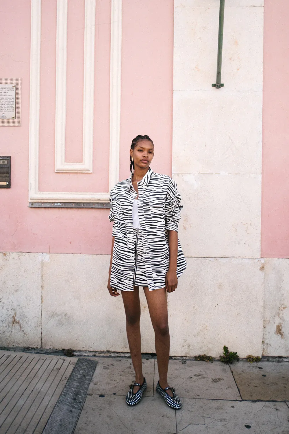 BLANCA Womens Quinn Jacket - Zebra