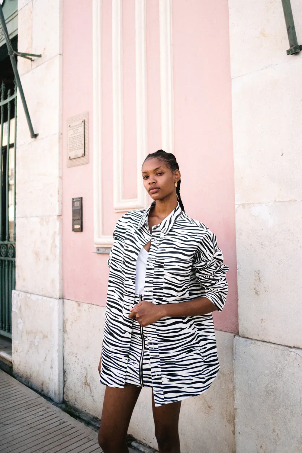 BLANCA Womens Quinn Jacket - Zebra