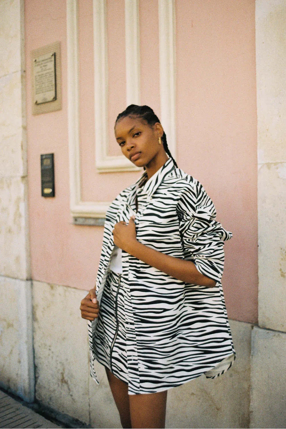 BLANCA Womens Quinn Jacket - Zebra