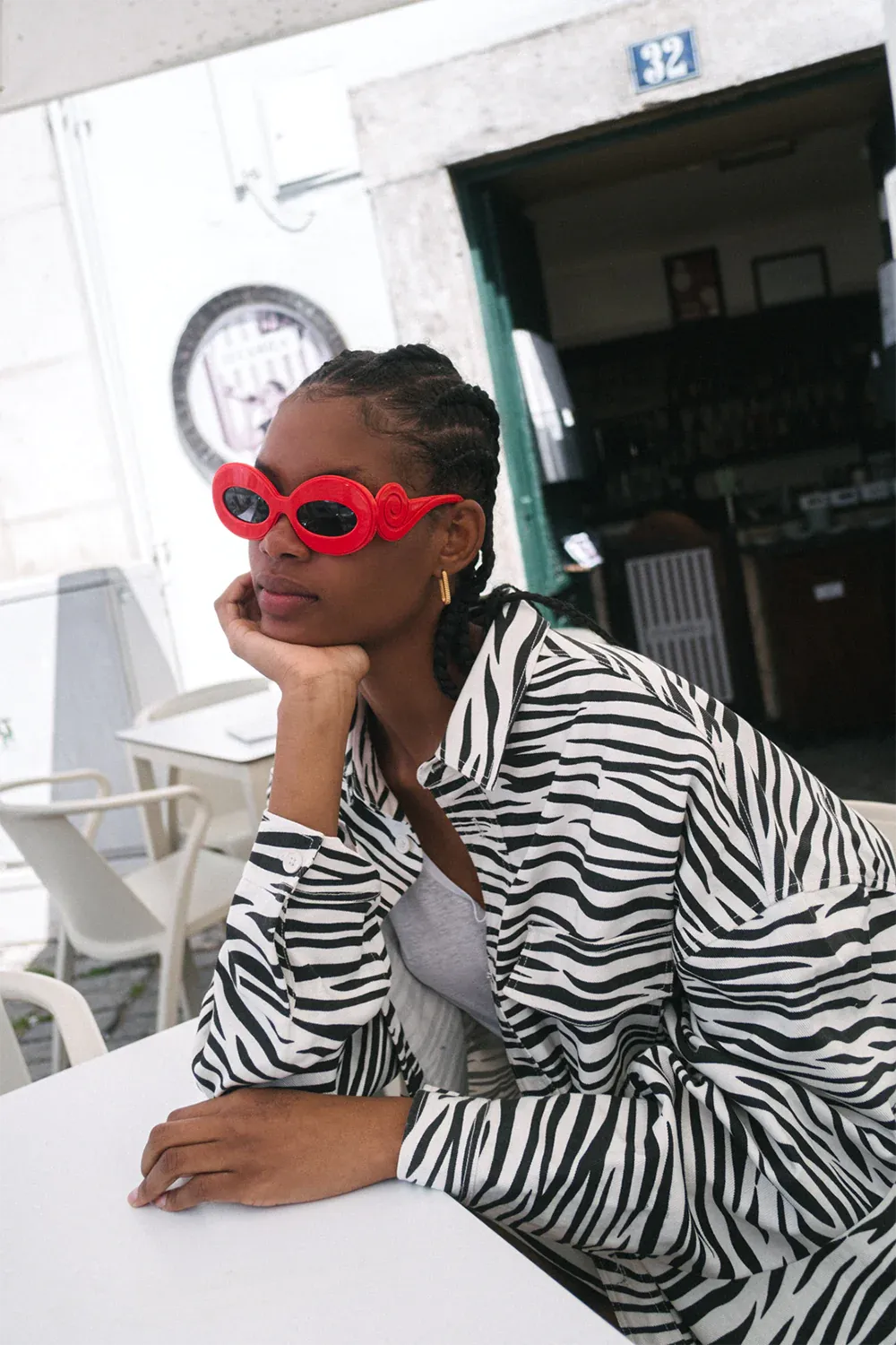 BLANCA Womens Quinn Jacket - Zebra