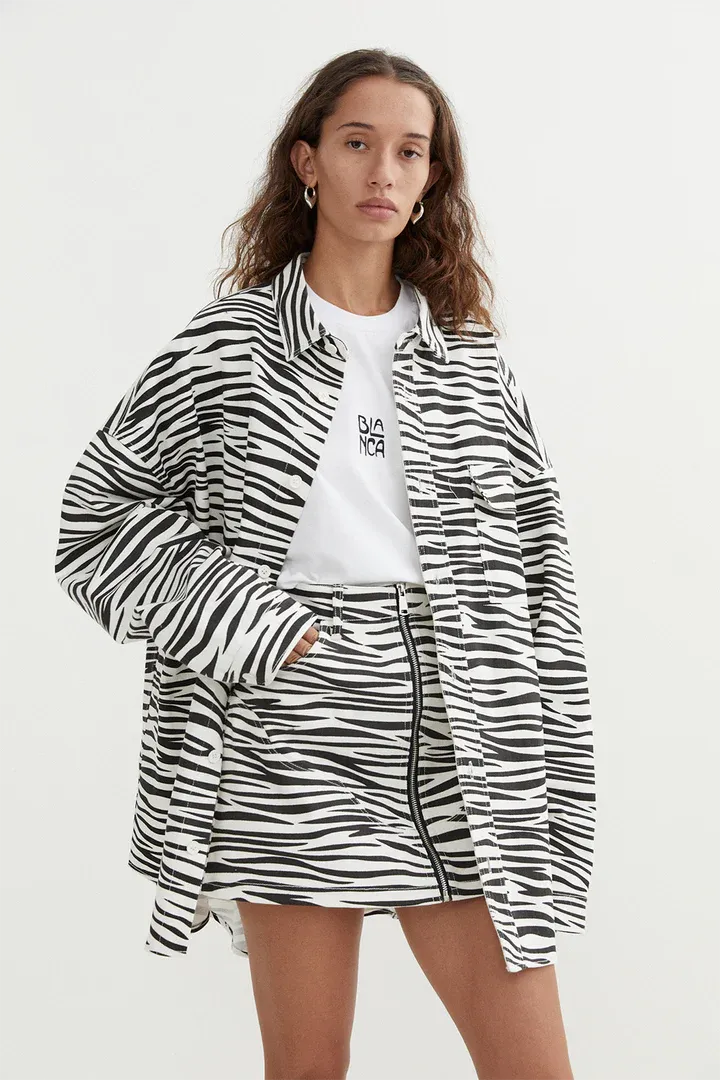 BLANCA Womens Quinn Jacket - Zebra