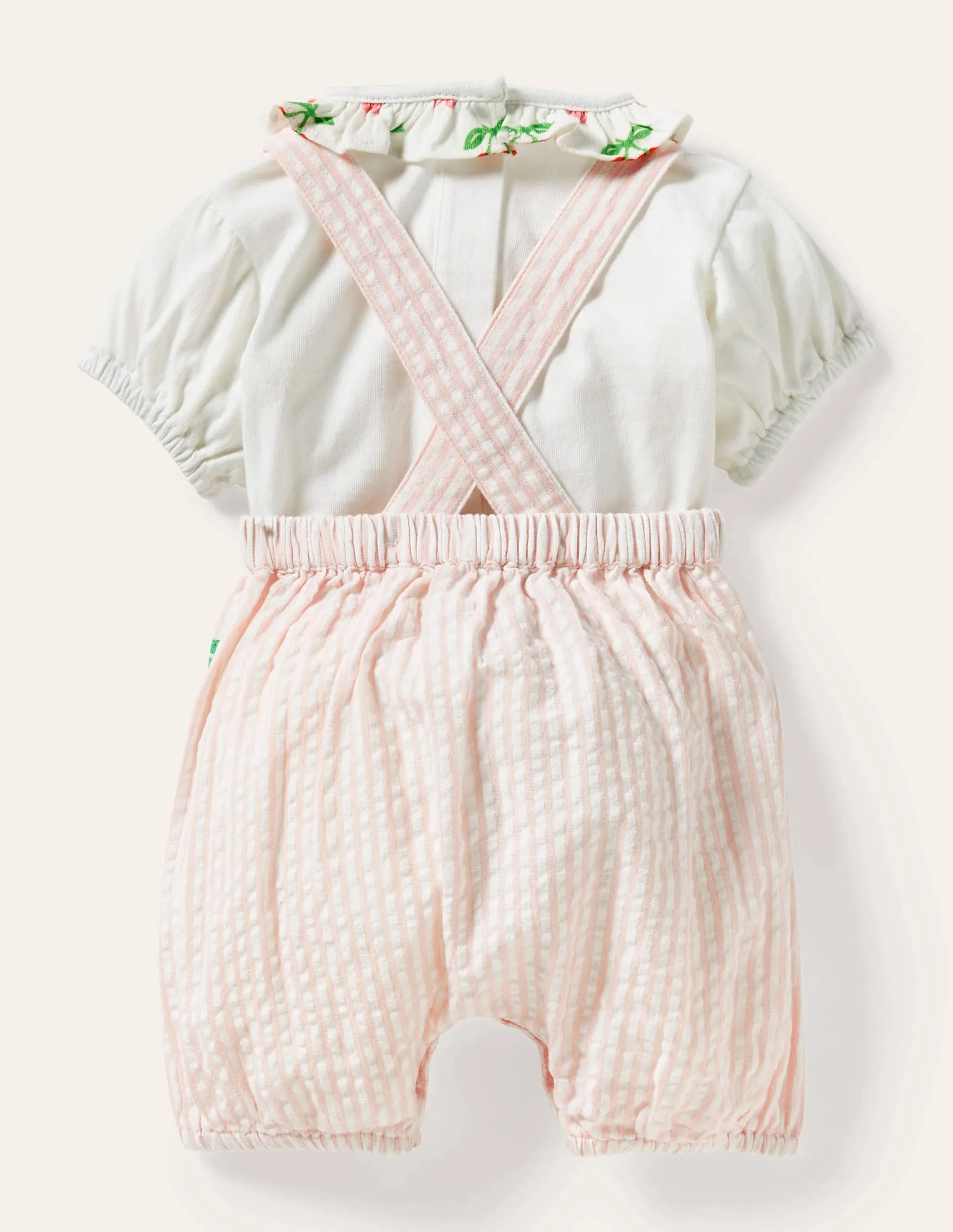 Cherry Romper set-Molly Mahon Cherries