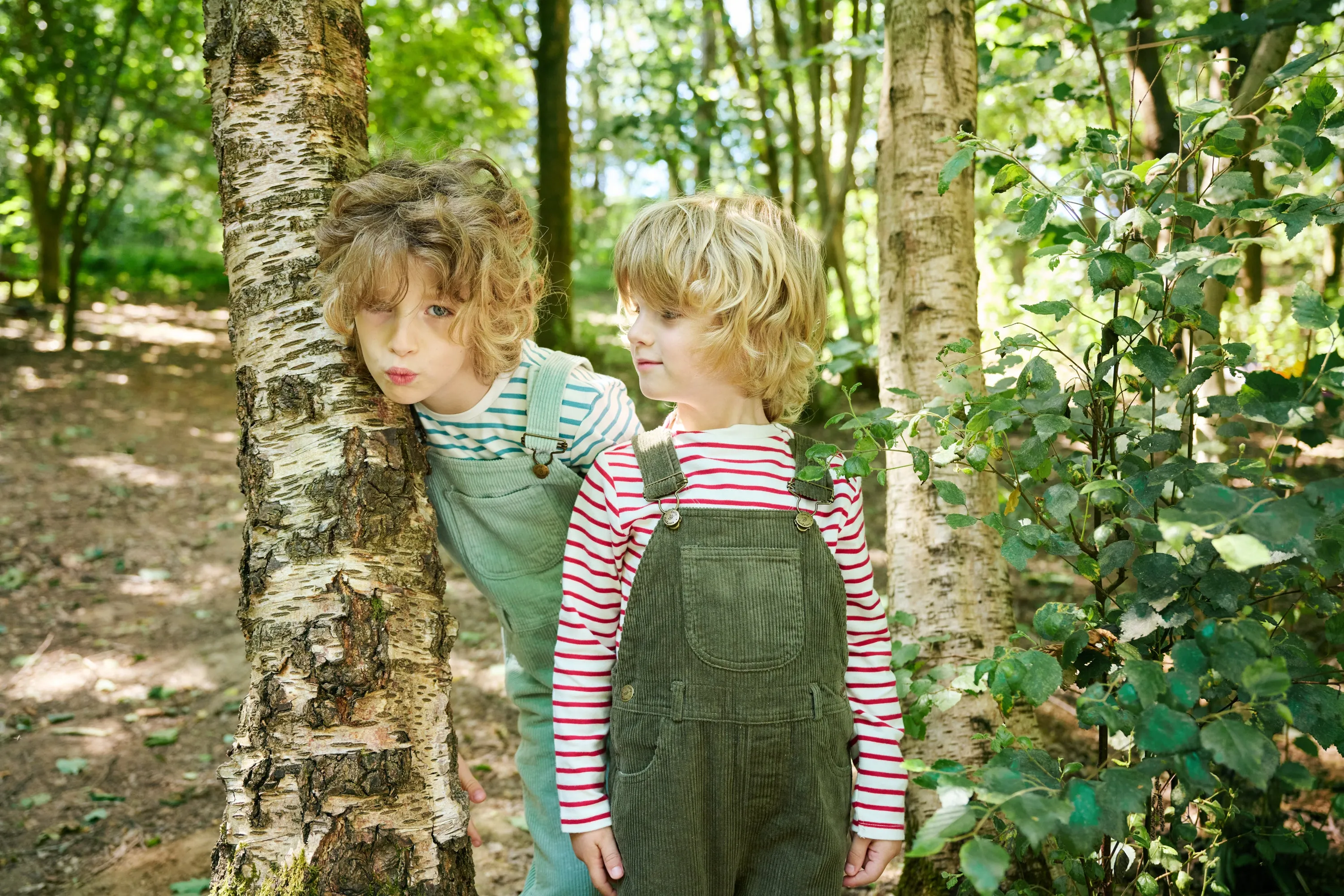Chunky Cord Dungarees, Mint