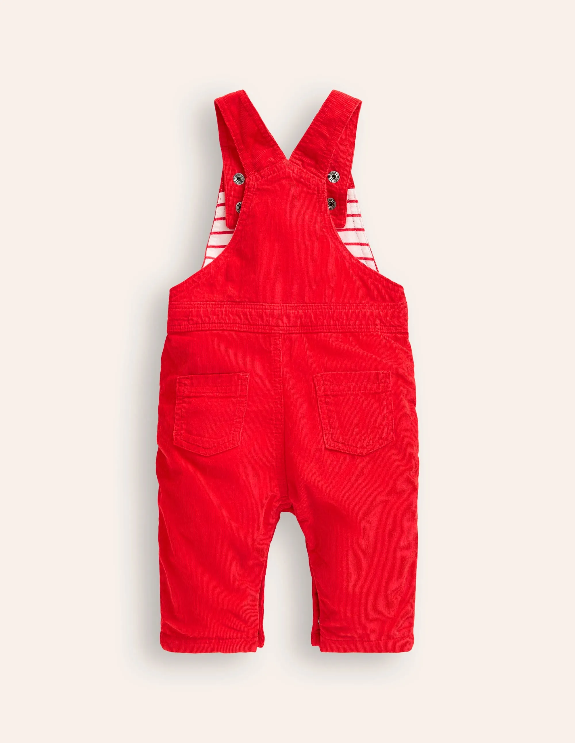Classic Dungaree-Poppy Red
