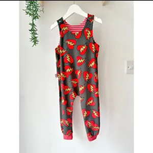 (Copy) Love Heart Dungarees 12-18