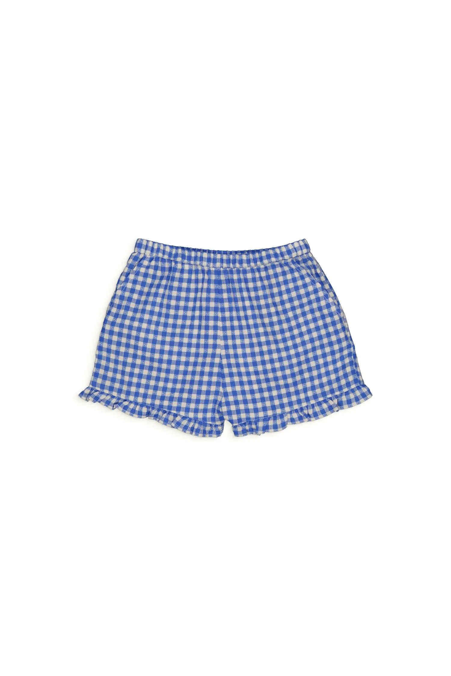 Dina Short in Gingham Blue