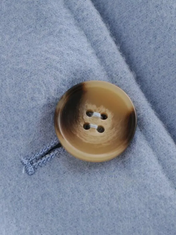 DOUBLE BREASTED WOOLEN COAT