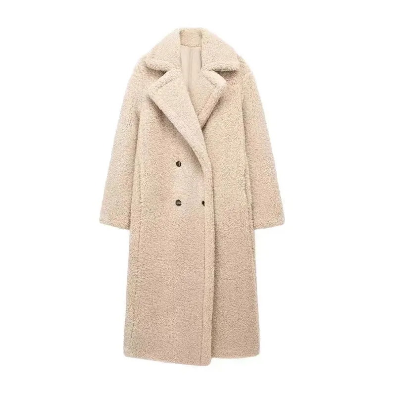 ISADORA - Luxe Teddy Overcoat