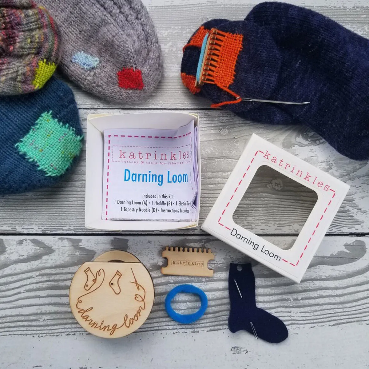 Katrinkles Darning and Mending Loom Kit- Original