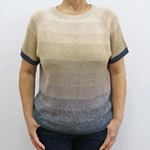 Knitting Top pattern, US standard terms, Skill level beginner