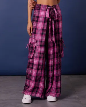 Lolita Checked Cargo Pants