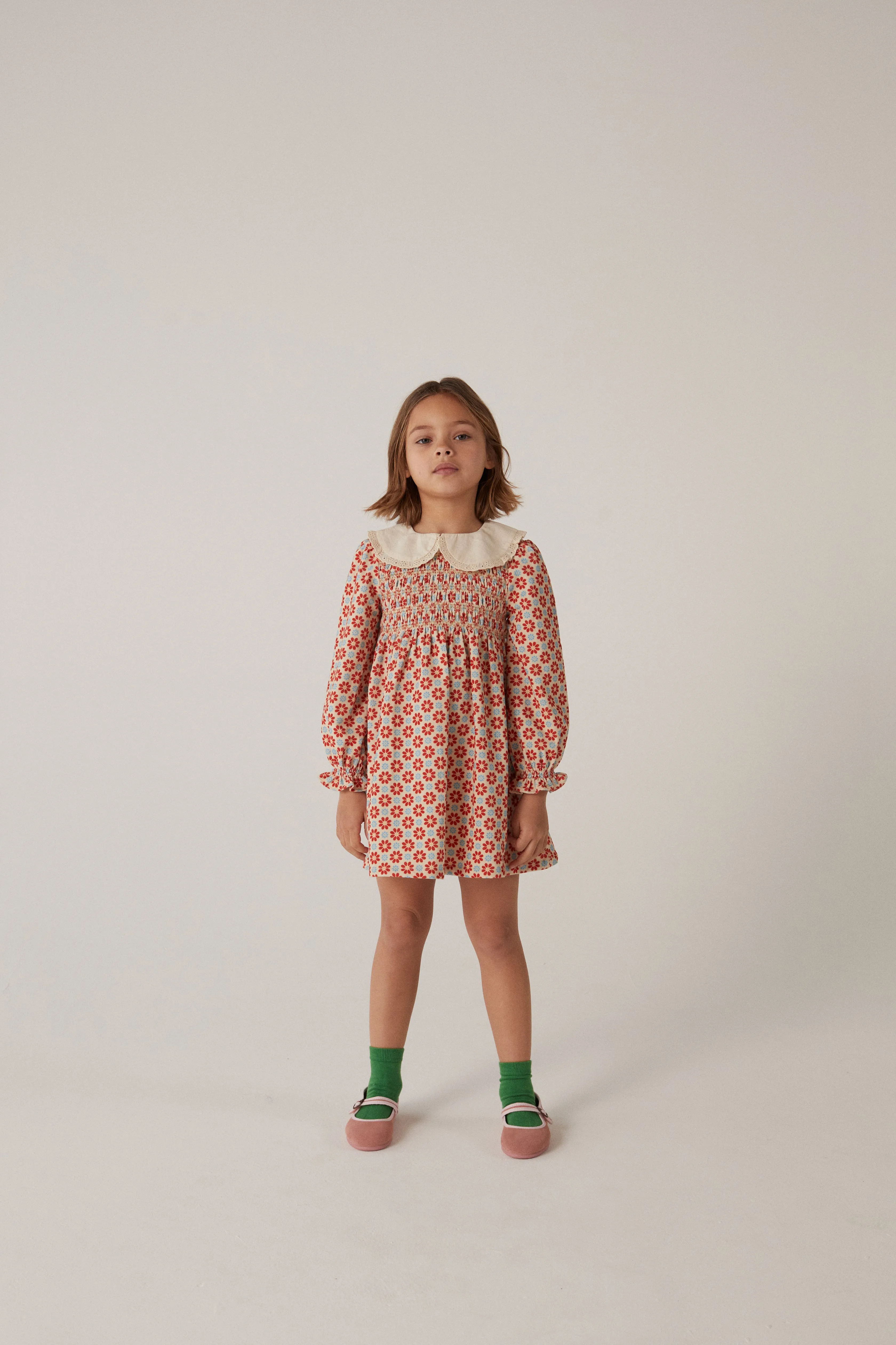Malice Dress in Sienna Ecru