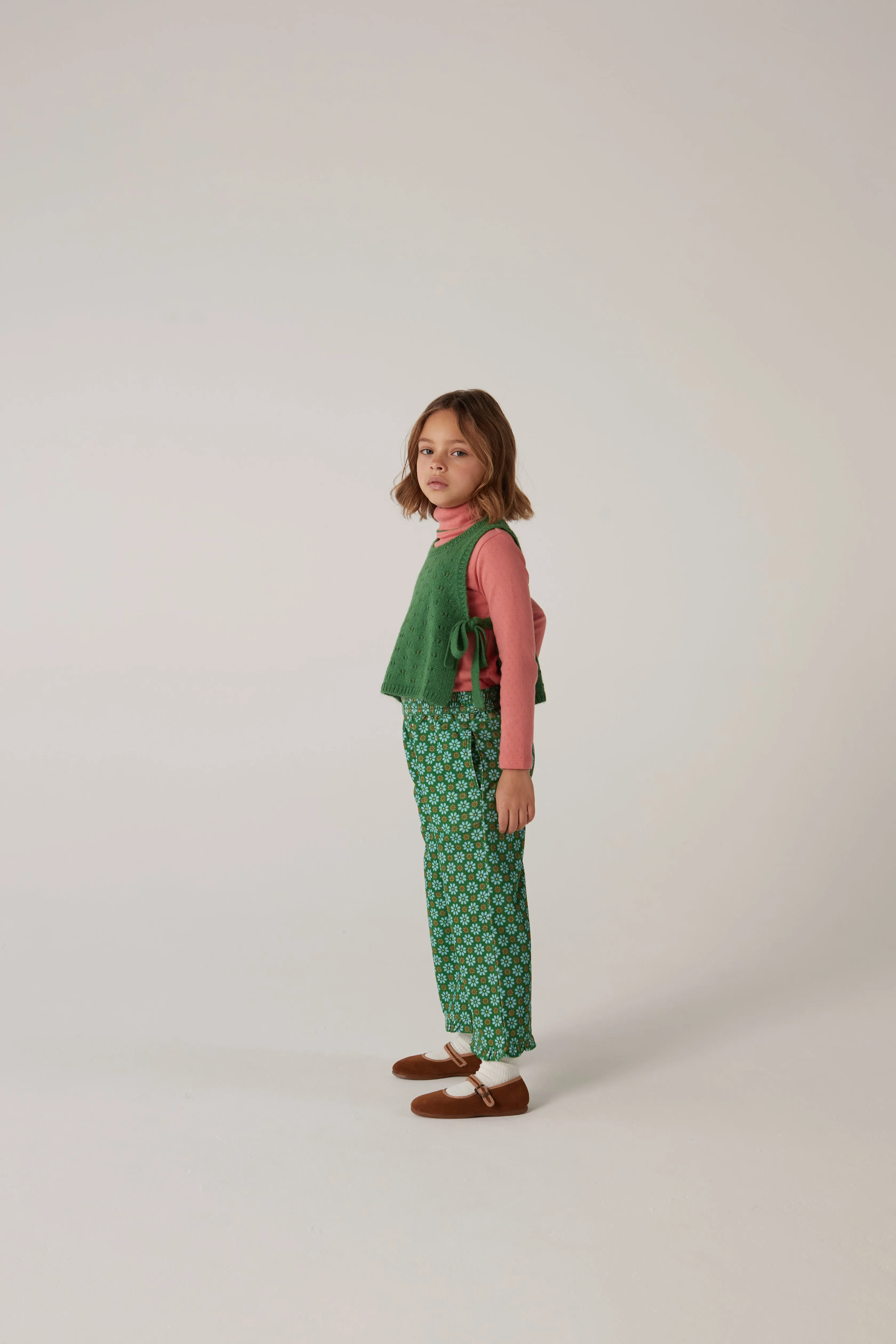 Malika Pants in Sienna Green