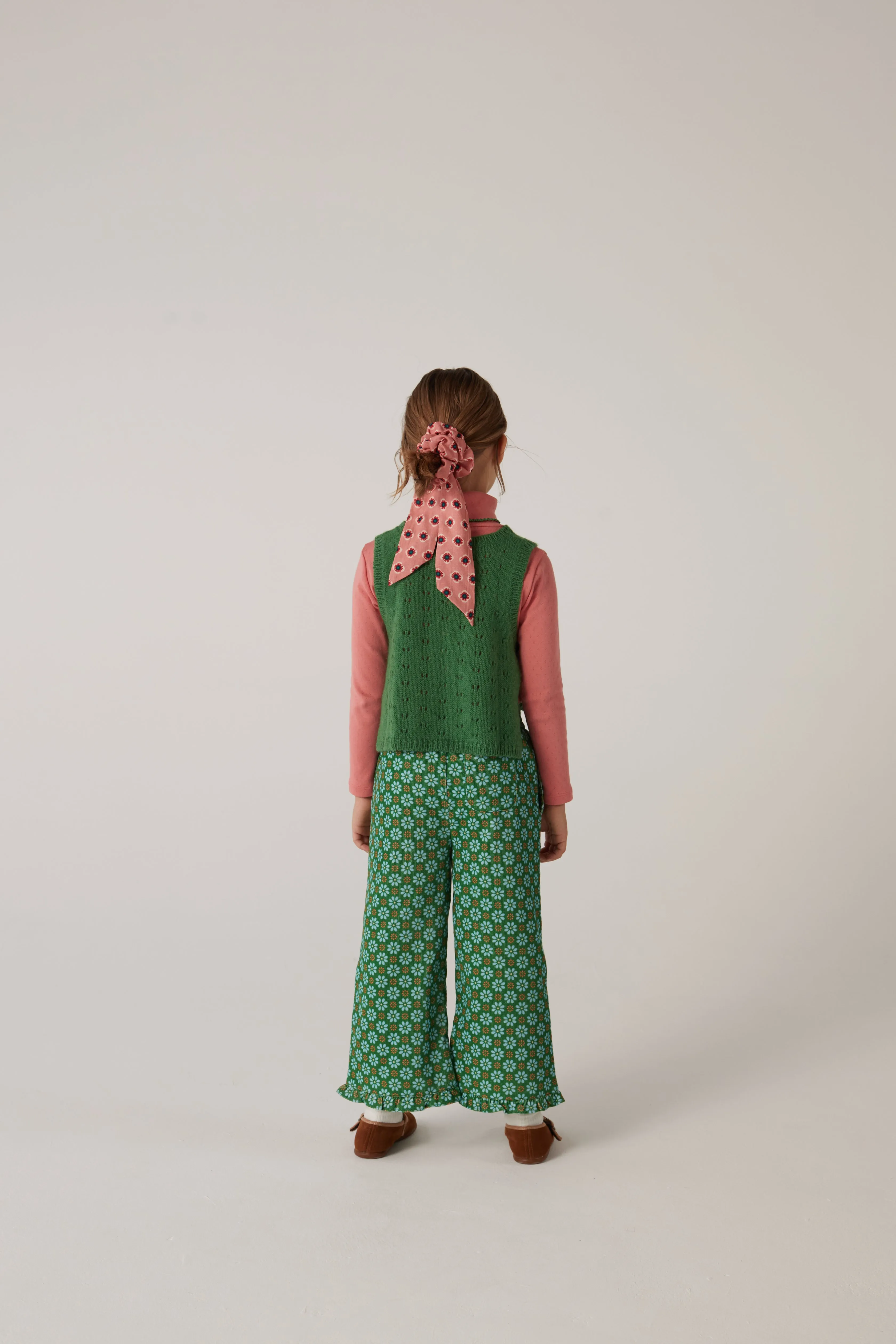 Malika Pants in Sienna Green