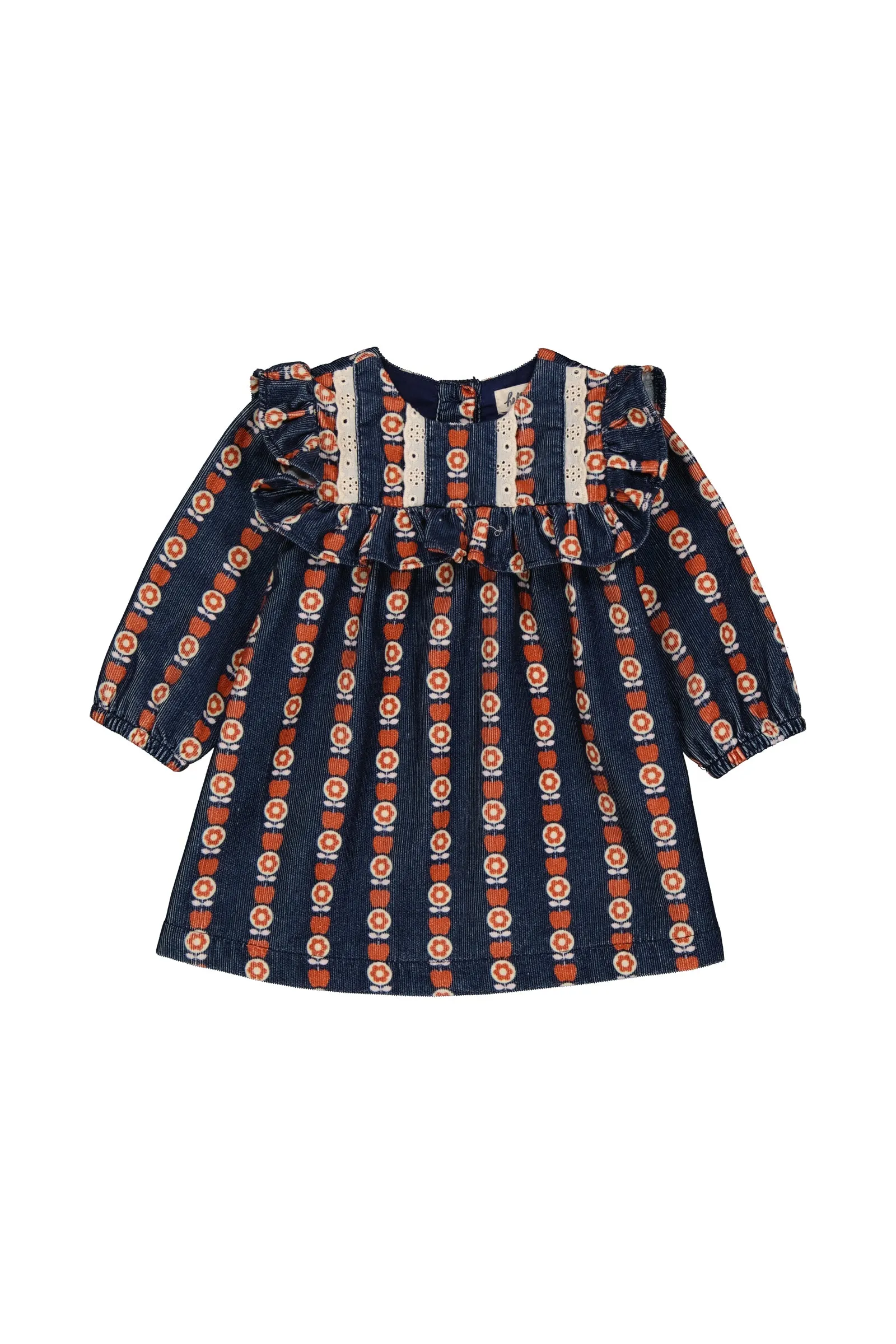 Marinette Dress in Pomline Blue