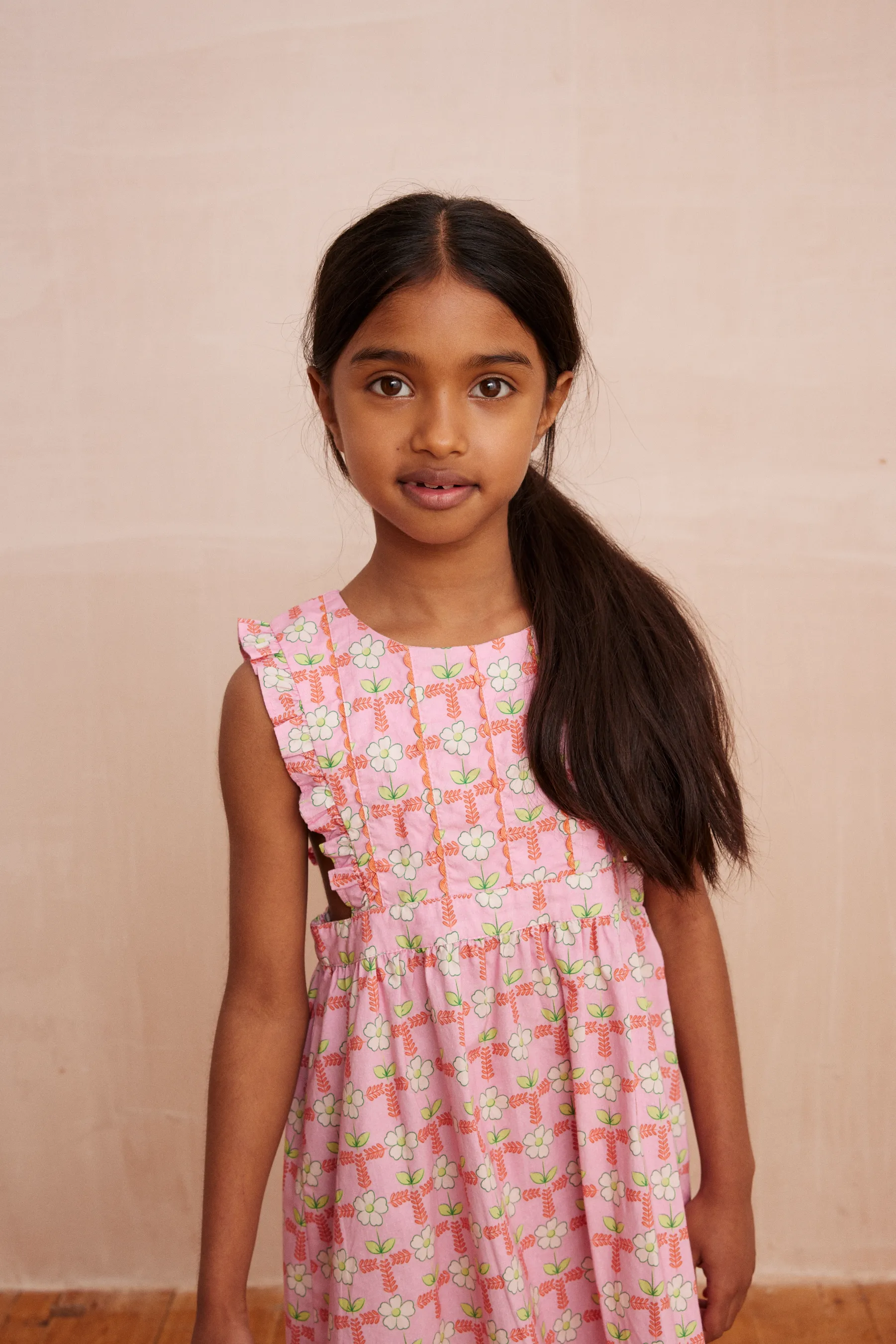 Minouche Dress in Lovely Rose