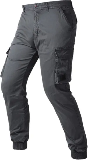 Outdoor Hiking Pants Men Workout Cargo Pants Slim Fit Stretchy Tactical Joggers Lightweight Quick Dry Water Resistan