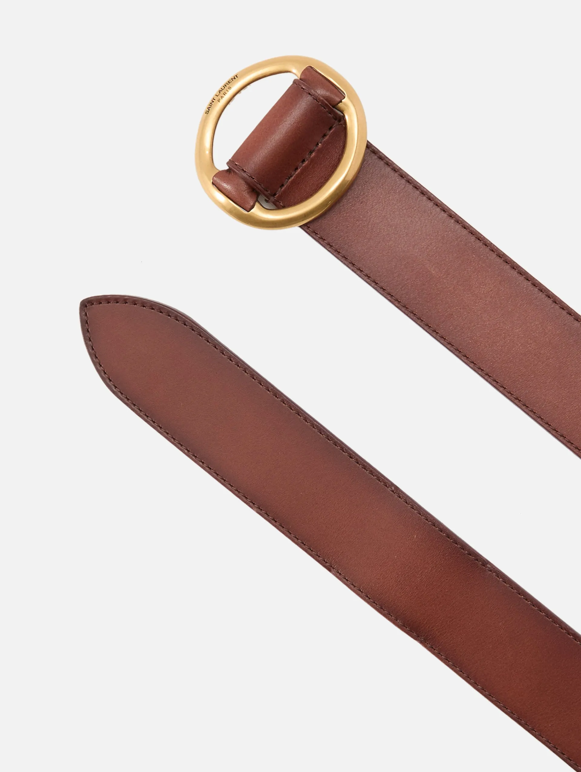 Oval Buckle Belt