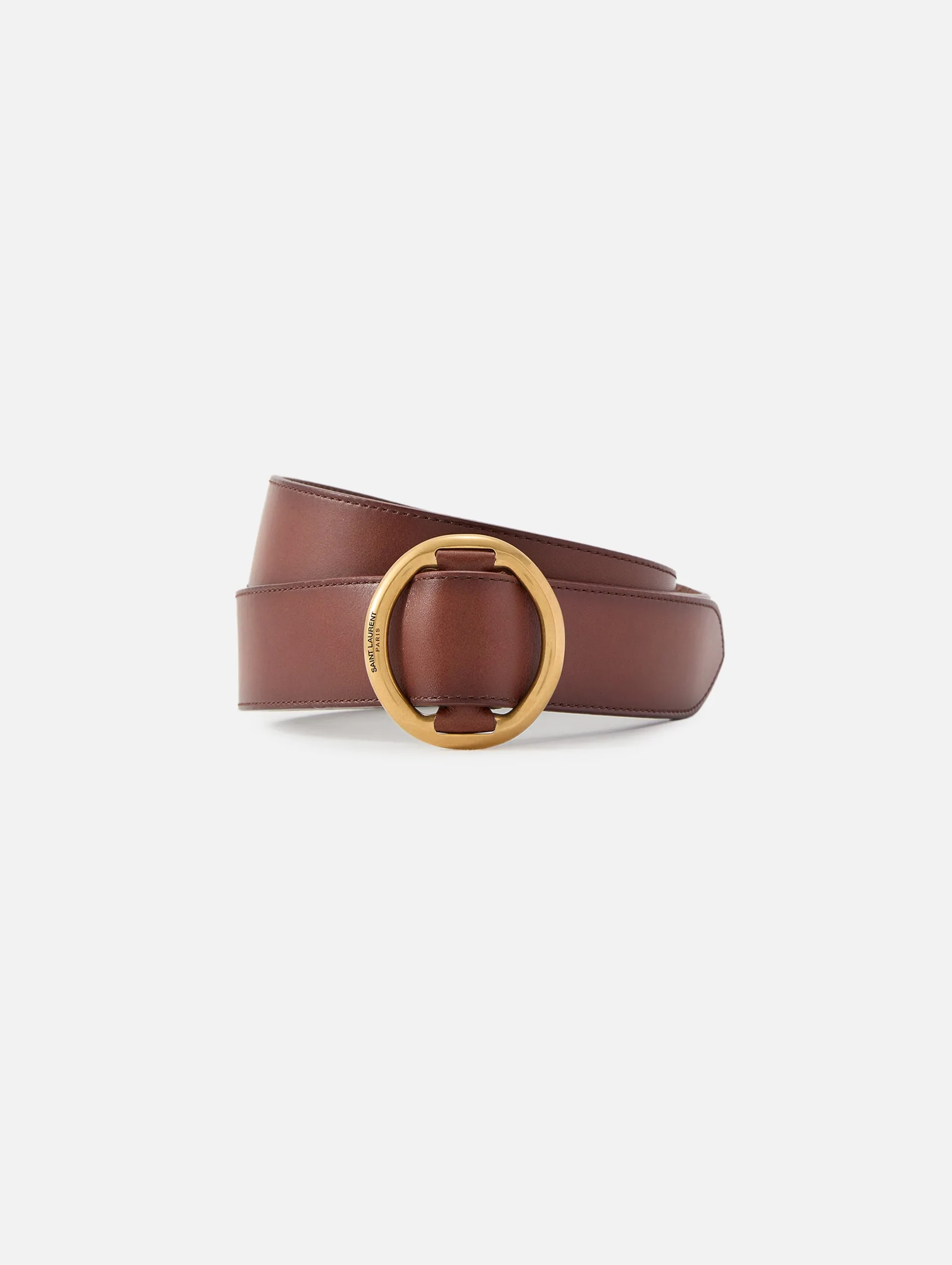 Oval Buckle Belt