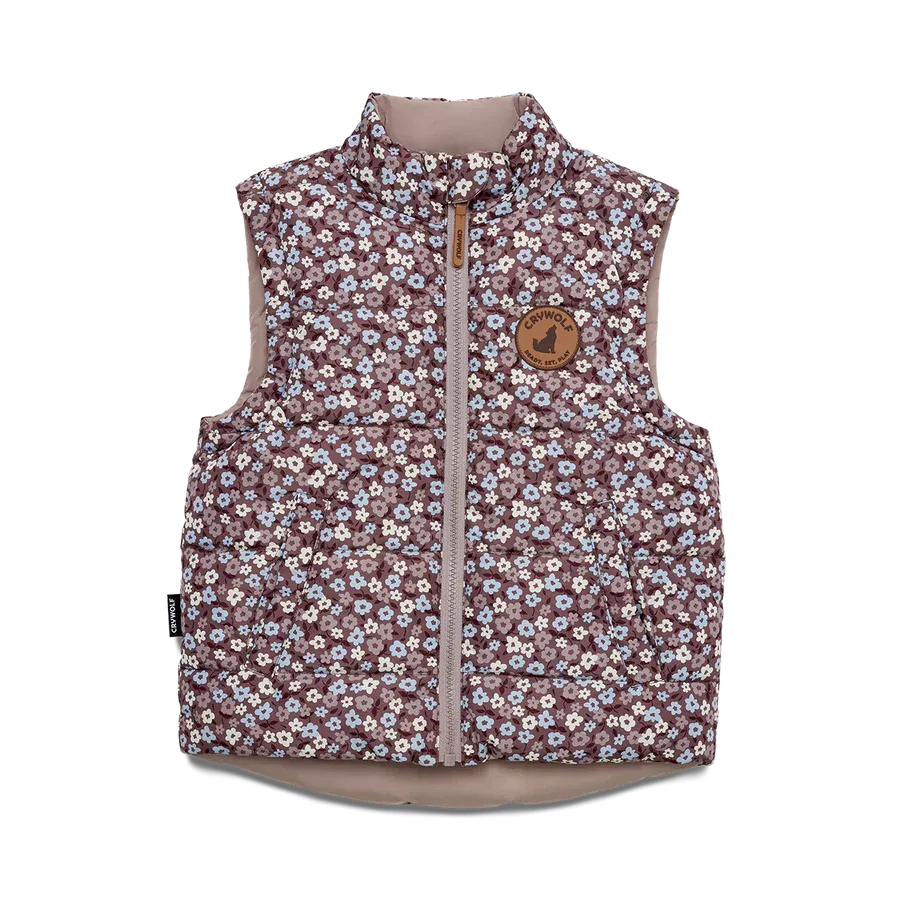 Reversible vest - Flower fields