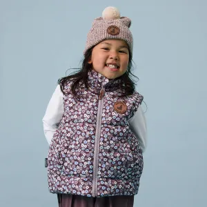 Reversible vest - Flower fields