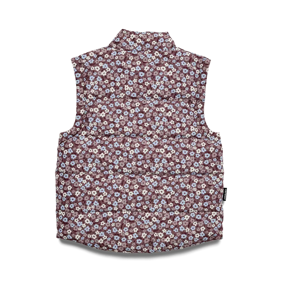 Reversible vest - Flower fields