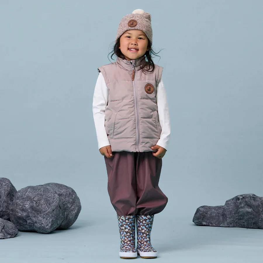 Reversible vest - Flower fields