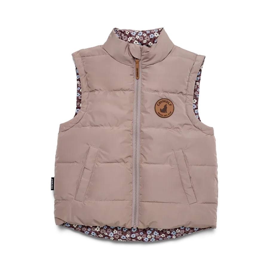 Reversible vest - Flower fields