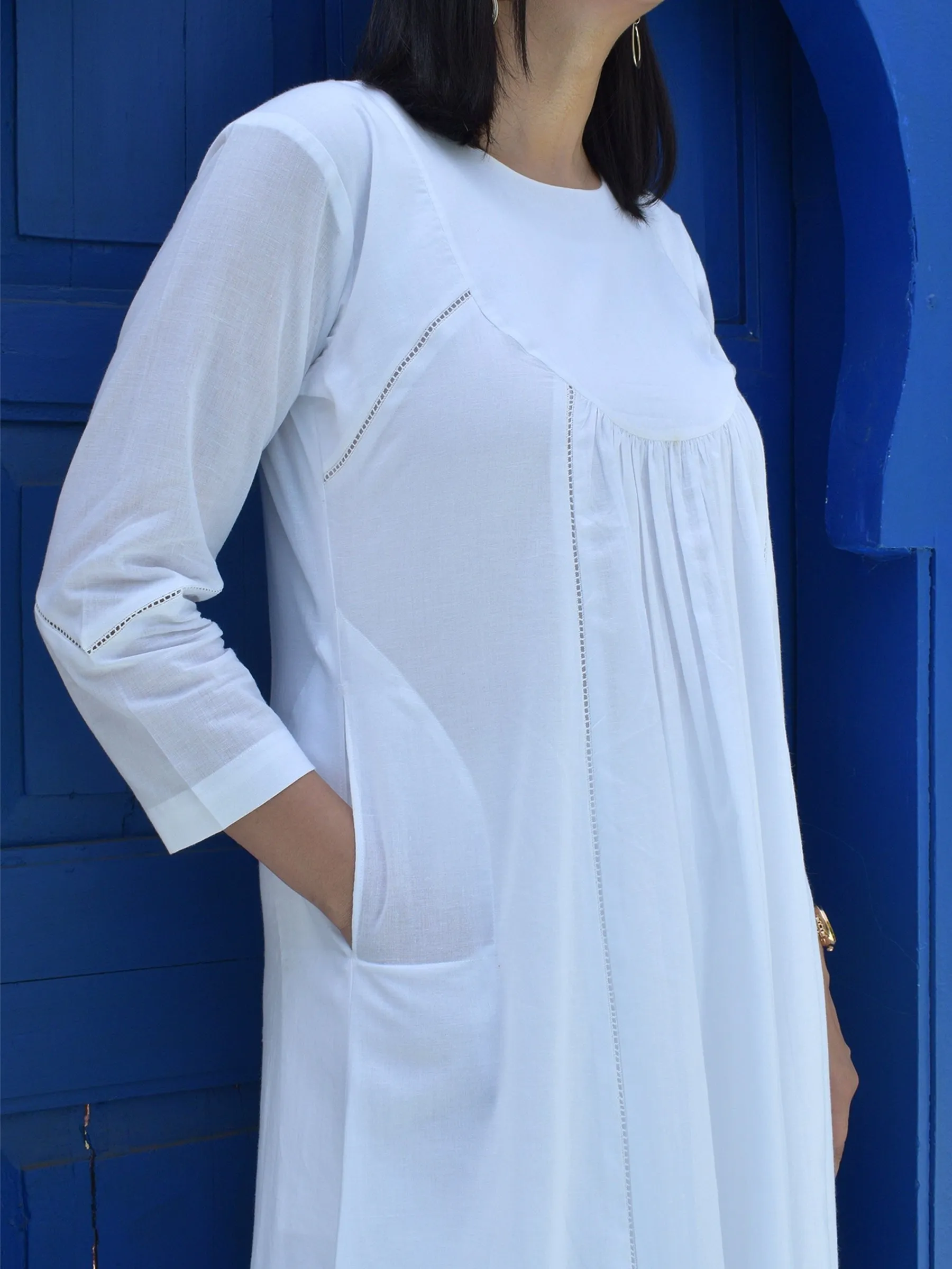 Sunkissed white basic pyjama